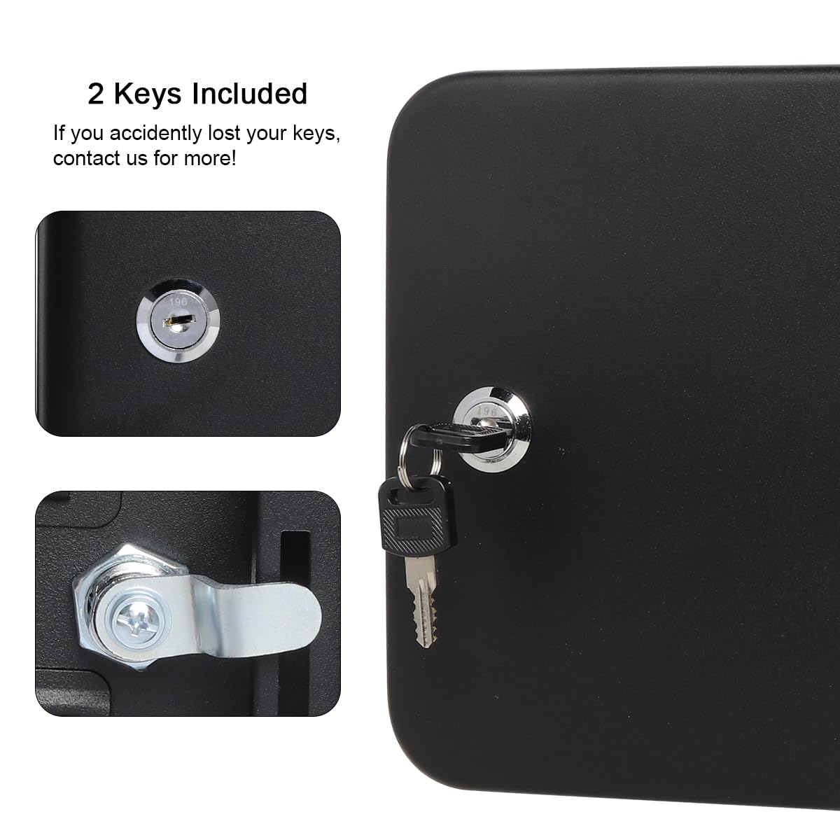 Amazon.com : Decaller 20 Key Storage Lock Box with Key Lock, Wall
